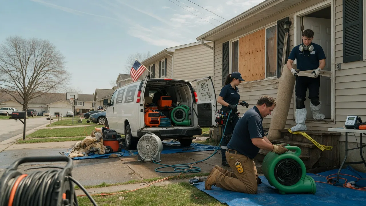 Water Damage Restoration in North Judson, IN near me